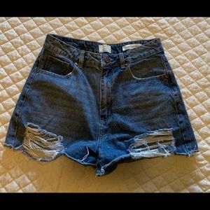 Cotton On, high flashback shorts - size 6